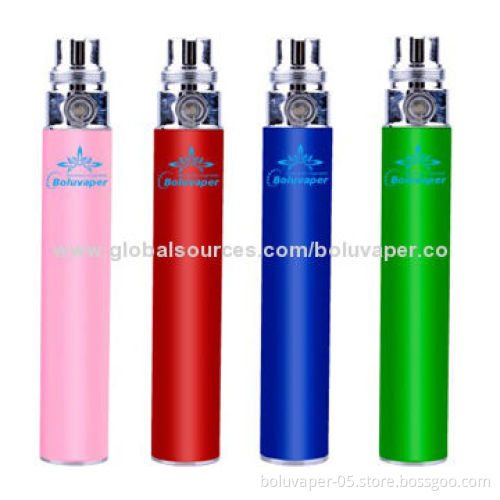 On/Off Function Battery Electronic Cigarettes, eGo with 1,100mAh Battery Capacity